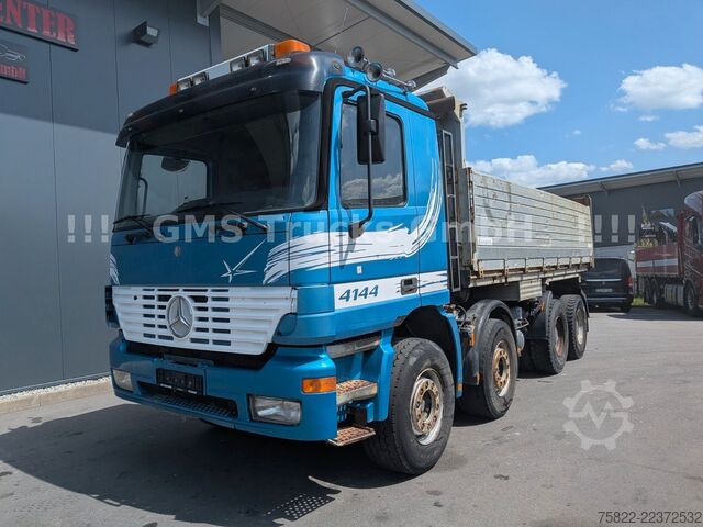 Tipper truck MERCEDES-BENZ Actros 4143 / V6 / Blatt - Blatt / Retarder