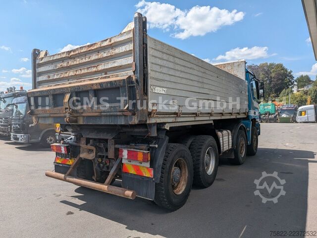 Tipper truck MERCEDES-BENZ Actros 4143 / V6 / Blatt - Blatt / Retarder