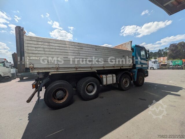 Tipper truck MERCEDES-BENZ Actros 4143 / V6 / Blatt - Blatt / Retarder