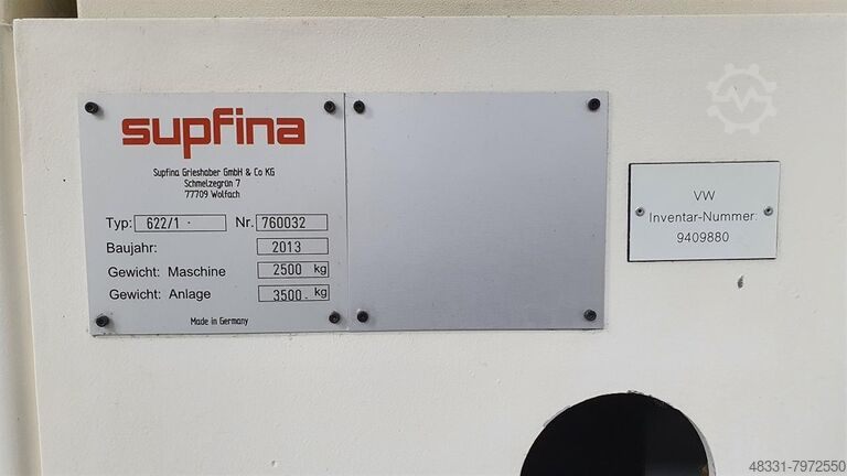 Super Finishing Machine SUPFINA 622/1