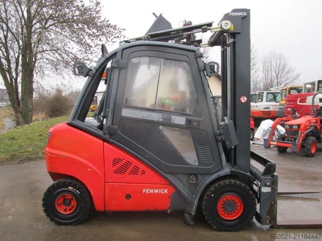 Dieselstapler Linde H30D-01 Triplex-FH 6m ZINKENVERSTELLER + Seitensch