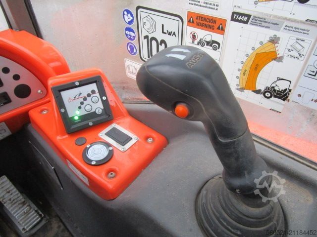 Teleskopstapler starr Ausa T144 HX4 - 4m-1,4 Ton. mit Schaufel+Palettengabel