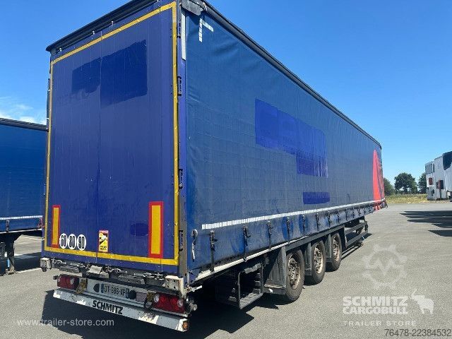 Auflieger mit Pritsche & Plane Schmitz Cargobull Curtainsider Mega