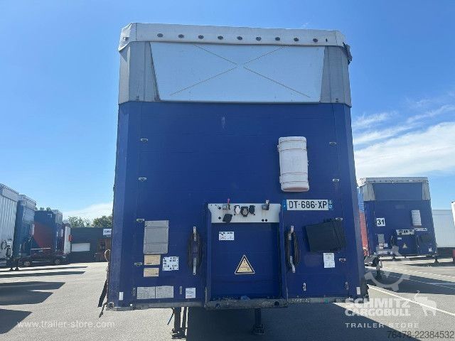 Auflieger mit Pritsche & Plane Schmitz Cargobull Curtainsider Mega