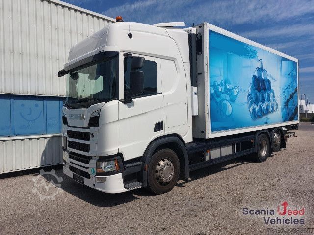 Refrigerated truck Scania R 410 B6x2NB Tiefkühlkoffer TK SLXi 300 Ladebordw
