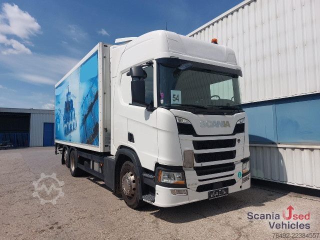Refrigerated truck Scania R 410 B6x2NB Tiefkühlkoffer TK SLXi 300 Ladebordw
