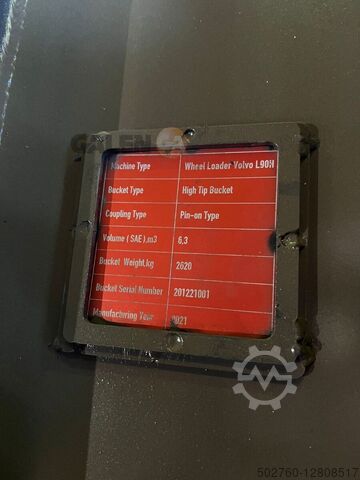 Volvo L90H HIGH DUMP BUCKET Volvo L90H HIGH DUMP BUCKET