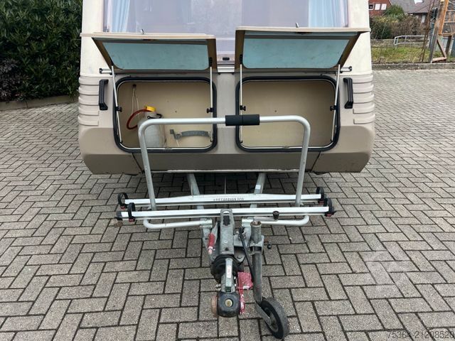 Wohnwagen KIP KL 40 T Wohnwagen Toilet +Fahrradträger