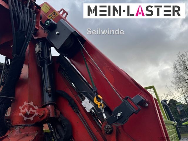 Autokran UNIMOG U 1650 PK 10500 Kran 15 m max. 3,9 t Seilwinde