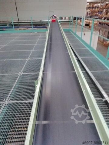 Conveyor belts used Vanderlande Bandbreite 500