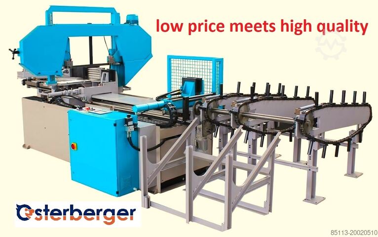 CNC-Bandsäge mit Doppelgehrung OSTERBERGER Supremus 500DGB