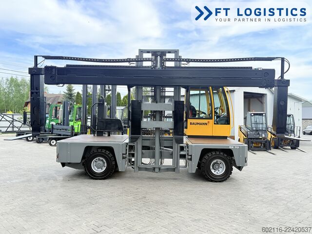 Side loader forklift Baumann GX 70.50 / 14-11,5 / DIESEL / POSITIONER