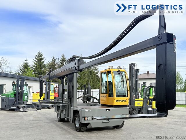 Side loader forklift Baumann GX 70.50 / 14-11,5 / DIESEL / POSITIONER