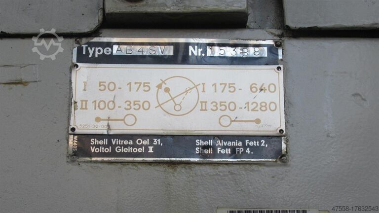 Säulenbohrmaschine ALZMETALL AB4SV
