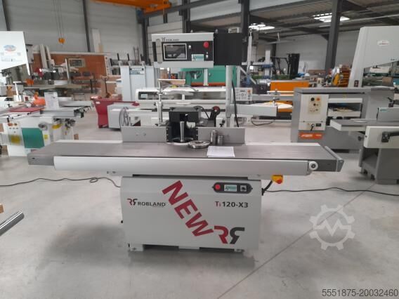 Robland TI 120 X3 digital spindle moulder Robland TI 120 X3 Toupie numérique à arbre incli