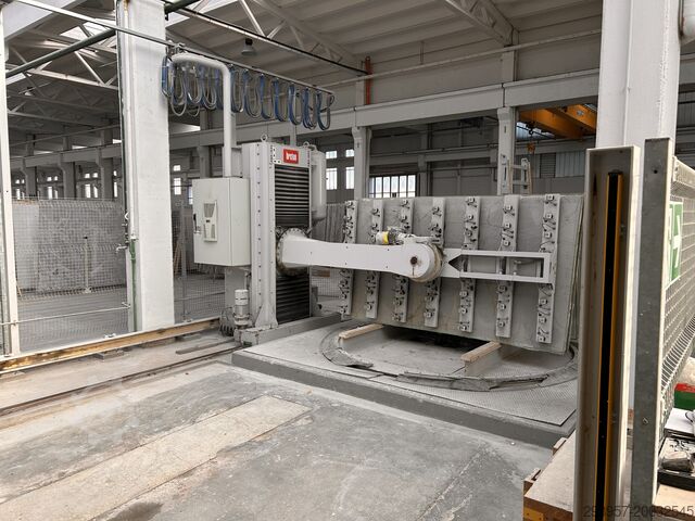 Complete polishing line for granite slab Breton Complete Polishing Line for Granite Slab