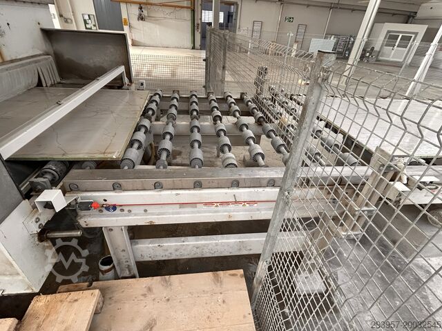 Complete polishing line for granite slab Breton Complete Polishing Line for Granite Slab