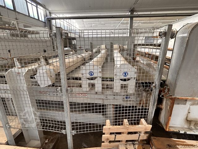 Complete polishing line for granite slab Breton Complete Polishing Line for Granite Slab