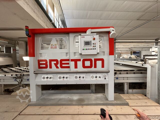 Complete polishing line for granite slab Breton Complete Polishing Line for Granite Slab