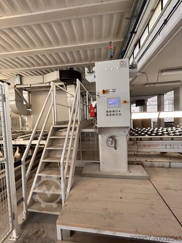 Complete polishing line for granite slab Breton Complete Polishing Line for Granite Slab