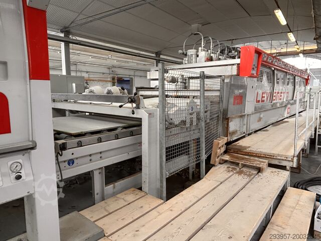 Complete polishing line for granite slab Breton Complete Polishing Line for Granite Slab