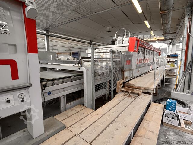 Complete polishing line for granite slab Breton Complete Polishing Line for Granite Slab