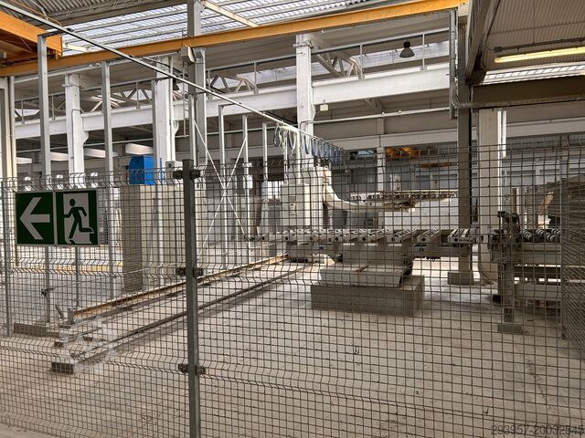 Complete polishing line for granite slab Breton Complete Polishing Line for Granite Slab