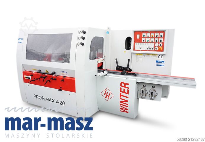 Vier-Seiten-Hobelmaschine WINTER Profimax 4-20