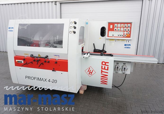 Vier-Seiten-Hobelmaschine WINTER Profimax 4-20