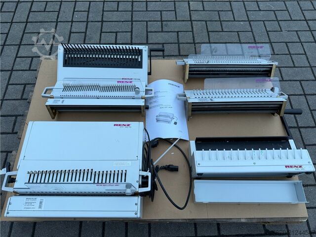 Elektrische Stanzmaschine mit Zubehör Renz DTP 340 M