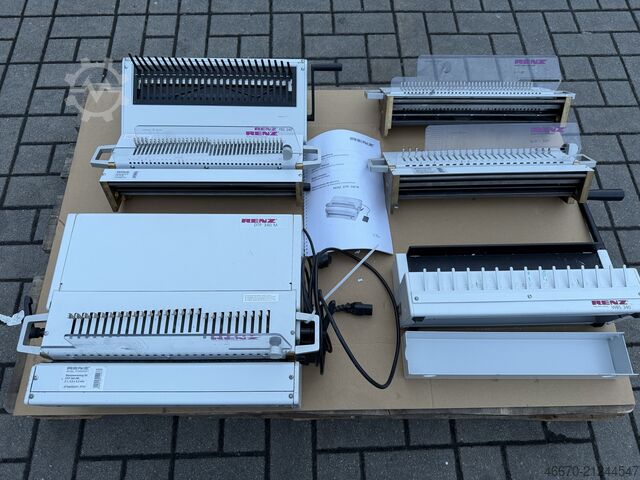 Elektrische Stanzmaschine mit Zubehör Renz DTP 340 M