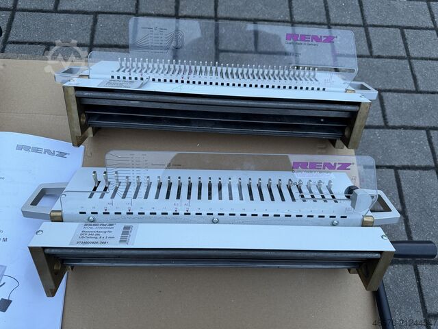 Elektrische Stanzmaschine mit Zubehör Renz DTP 340 M