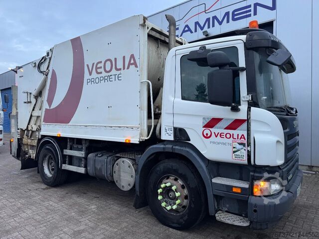 Refuse collection vehicle Scania P230 **REFUSE TRUCK-BENNE ORDURE-FRENCH TRUCK**