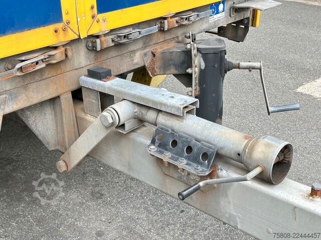 Open trailer with tarp FLIEGL TPS 100 Plane Durchlader Edscha verzinkt