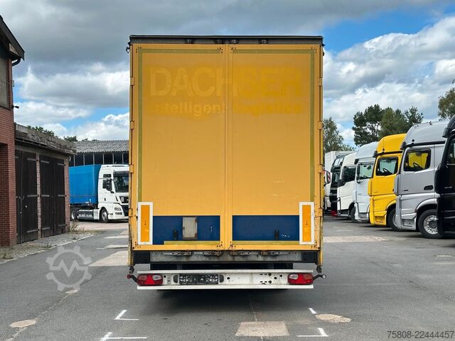 Open trailer with tarp FLIEGL TPS 100 Plane Durchlader Edscha verzinkt