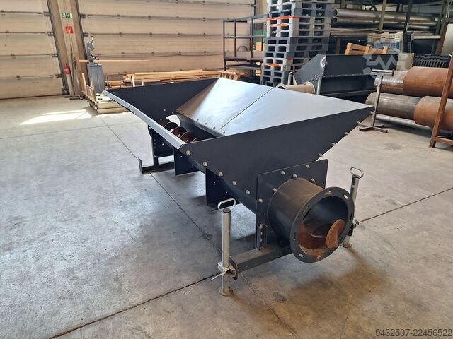 Screws, troughs, hoppers, and systems Wildfellner divers