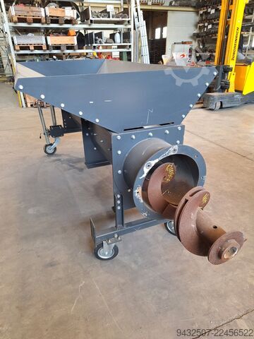 Screws, troughs, hoppers, and systems Wildfellner divers