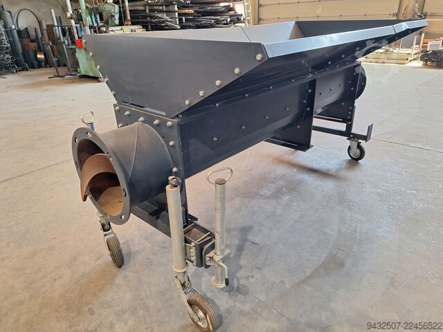 Screws, troughs, hoppers, and systems Wildfellner divers