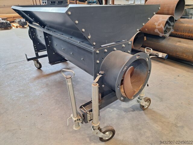 Screws, troughs, hoppers, and systems Wildfellner divers