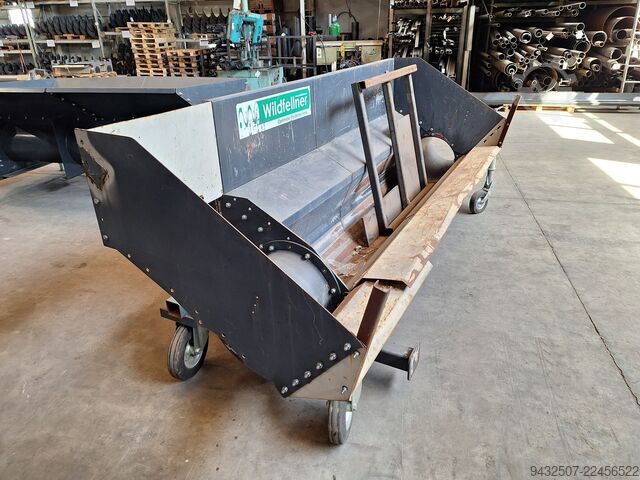 Screws, troughs, hoppers, and systems Wildfellner divers