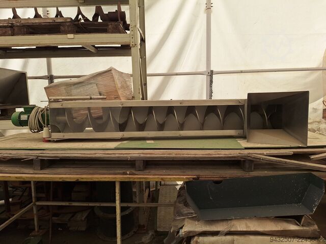 Screws, troughs, hoppers, and systems Wildfellner divers