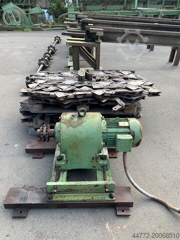 Cross conveyor for round timber LINCK QF 4