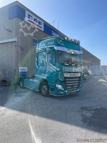 Standard tractor unit DAF XF 530 FT full opt. pelle+acciai+led