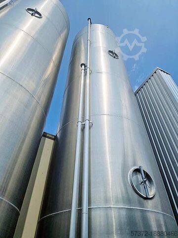 Doppelkammersilo Siloanlagen Achberg PP- oder PE-Granulat