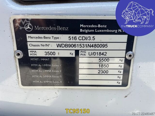 Suitcase Mercedes-Benz Sprinter 316 CDI - KOFFER