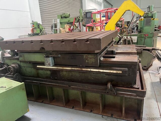 Boring mill table Scharmann 