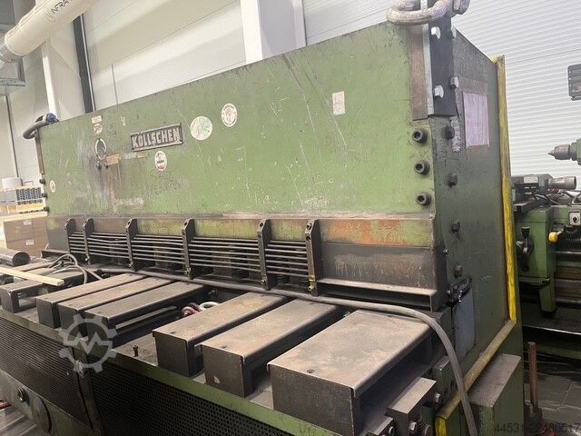 Guillotine shear Köllschen BSH 2000/ 12,5