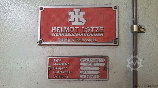 CNC press brake Lotze 327 x 1500 KN