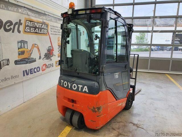 Gabelstapler Toyota 8FBET15 / Batterie  HH: 4.3m! / 2.849h