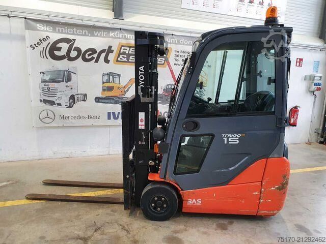 Gabelstapler Toyota 8FBET15 / Batterie  HH: 4.3m! / 2.849h